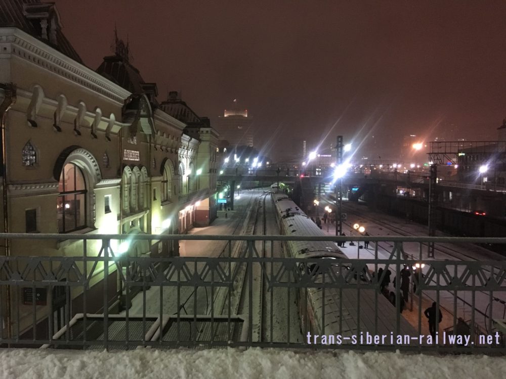 シベリア鉄道旅行記：ウラジオストク駅